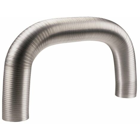 Tubo Extraccion Aire Compacto 100Mmx1Mt Alu Espir Espiroflex 1 Mt 0218110060