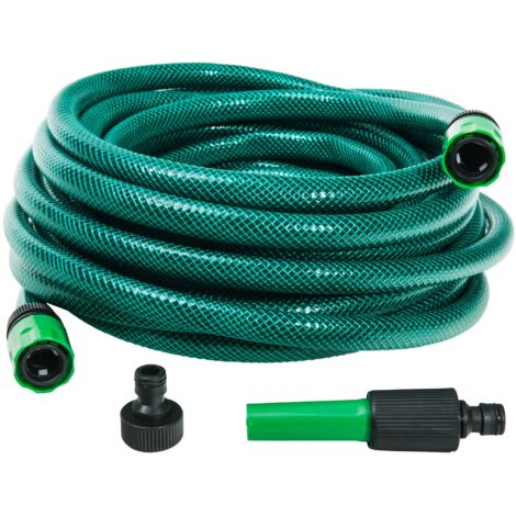 Tubería con conexiones y lanza de 15 mm WERKA PRO 20 m