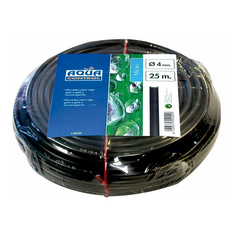 

Riego Goteo. Microtubo 4 Mmx25 M