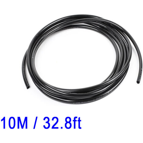 Tubería de PE de 8x5mm, manguera Flexible de agua negra de 10M/20M para riego de plantas de jardín,8mm,PE Tube-Black-10M
