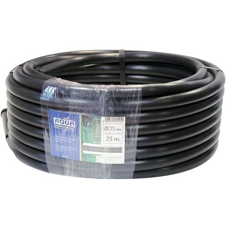 Tubería de polietileno ø25mm.-25m