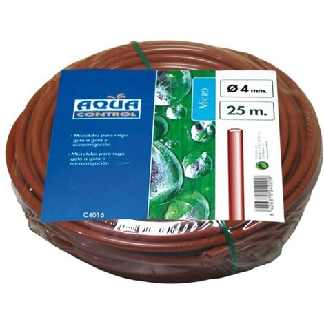 TUBERIA MICROTUBO R/15M MARRON - 4 MM