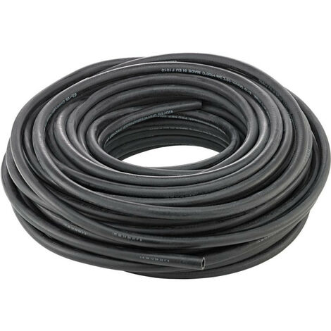 Tubería universal pro. NBR/Cr. negro. 6x4.0 mm. 40m Fortis (por 40)
