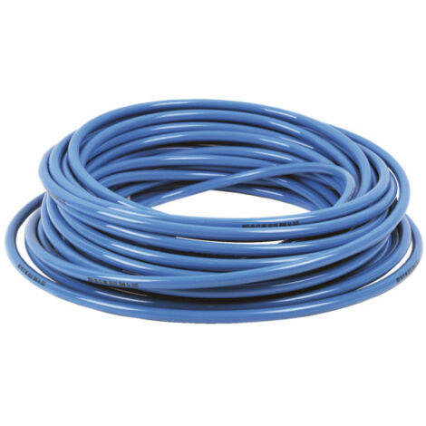 Tuberías de Poliuretano (TPU) en rollos de 25 metros color azul                                                          2.5X4