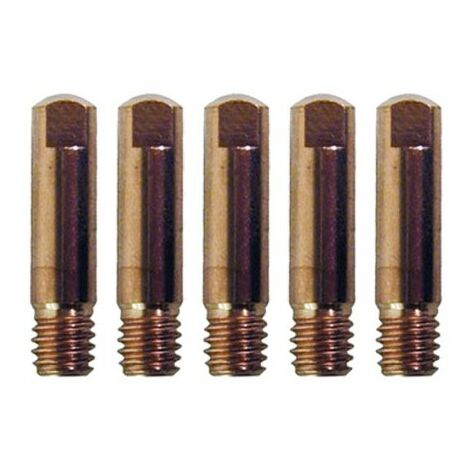 Tubes contact Ø 0.8 mm Lot de 5 pour soudure MIG AWELCO
