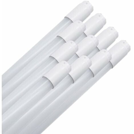 Tubes Néon LED 120cm T8 Opaque 20W IP40 (Pack de 10) - Blanc Neutre 4000K - 5500K - SILAMP