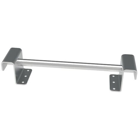 Tubesca Comabi – Barre d'accroche pour échelle simple et coulisse – Fixation murale pour échelles – Accessoire robuste – Utilisation chantier et intérieur