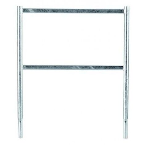 Tubesca Comabi – Cadre 2 barreaux 0.85 m pour échafaudage de maçon M49 – Acier – Largeur utile 90 cm – Réf: 4502002