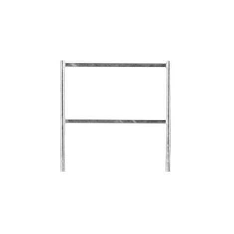 TUBESCA-COMABI - Cadre de 2 barreaux de 1m pour échafaudage de maçon M49 - Réf: 04502003