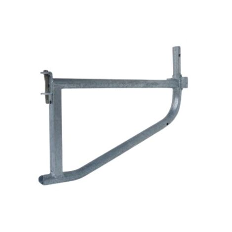 Tubesca Comabi – Console C08-EMD800 0,80 m avec manchon et douilles – Accessoire pour échafaudage R200/M368 – Compatible chantiers humides