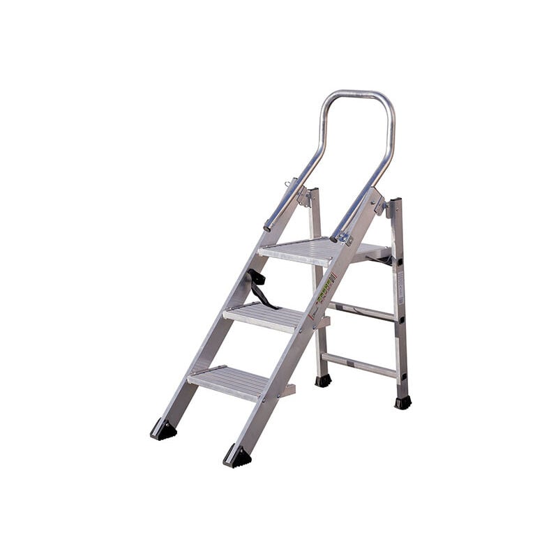 Tubesca Comabi - Marchepied pliant confort - Hauteur max. de travail 2.70 m - 2374603