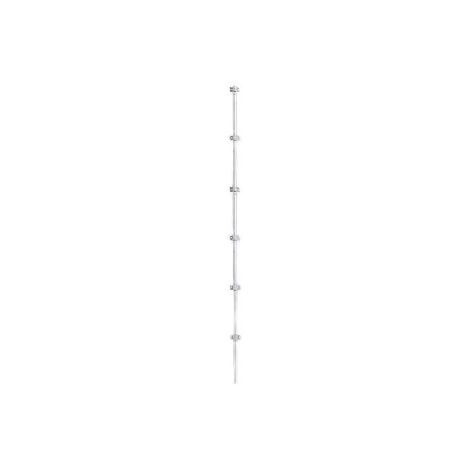 TUBESCA-COMABI - Montant M4300- Hauteur 3m - 6 nœuds - pour échafaudage R200/M368 - Réf: 00026715
