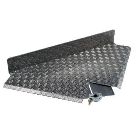 TUBESCA-COMABI - Plateau d'angle réglable 0 à 90° - Largeur 0.80 ou 1m - Pour échafaudage M368