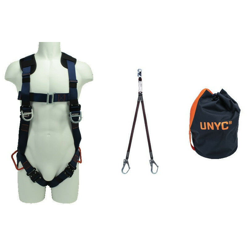 

Tubesca Comabi - Tubesca - Kit Expert Duo Arnés XXL-XXXL + doble cordón elástico con absorbedor de energía + bolsa de 20L