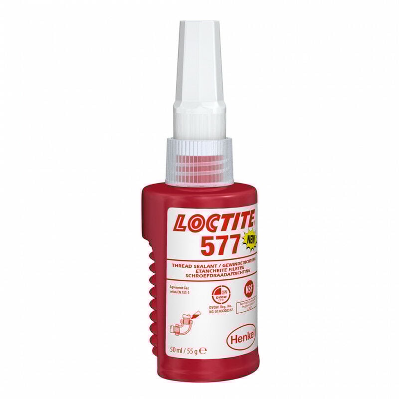 Loctite - Tubétanche Résistance Moyenne Usage Général 577 Accordéon 50mL