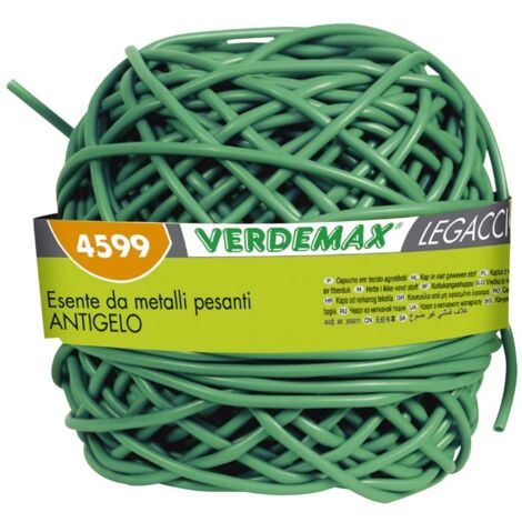 TUBETTO GOMITOLO 2 MMX30 METRI VERDEMAX LEGARE PIANTE FIORI ORTAGGI ORTO