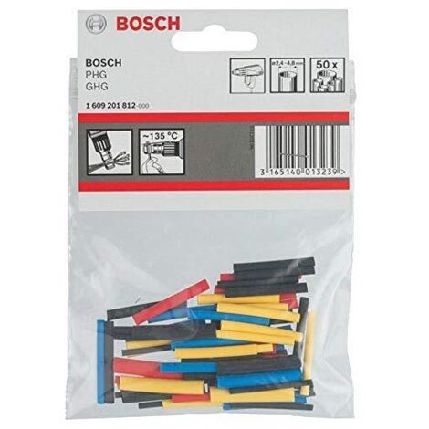 Tubetto termoretraibile per pistola ad aria calda Bosch, 1,6 - 4,8 mm