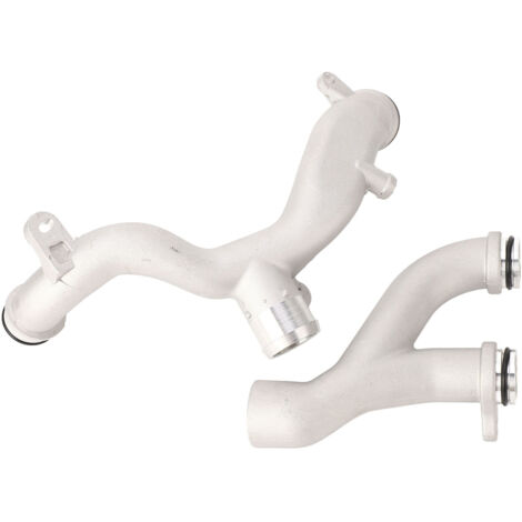 Tubi del liquido di raffreddamento del motore, termostato superiore, tubo di raccordo in lega di alluminio R092992, tubo di uscita del liquido di raffreddamento del motore per Velar 3.0L V6