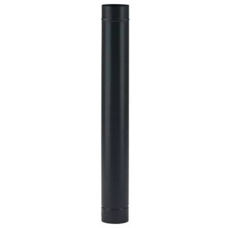 Tubi smaltati per stufe canna fumaria in acciaio porcellanato - 100cm black