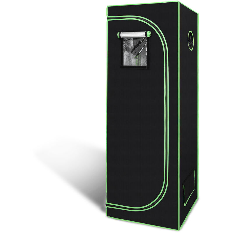 Tubiaz - 80x80x180cm Tente de culture pour plantes Tente de culture Serre Boîte Jardin Culture Légumes Herbes Armoire de culture