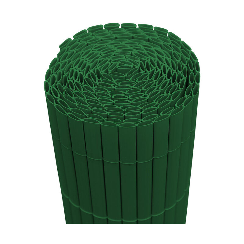 Canisse en pvc, Paravent de Jardin, Piscines, Palissade en pvc Résistant aux uv Vert 80 x 400cm - Tubiaz