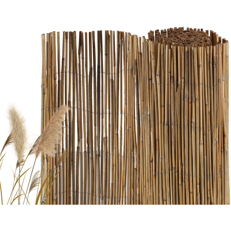 Canisse en roseau 3 m 1 x 3 m brise-vue Protection contre le vent Écran d'intimité - Tubiaz