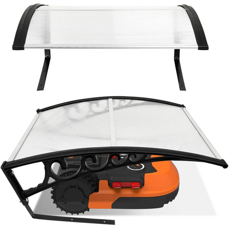 Tubiaz Garage de Tondeuse Robot Abri pour Robot Taille avec Pieds en métal matériel de Montage Inclus