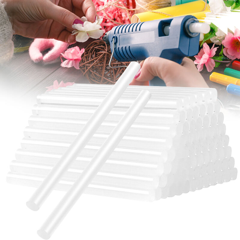 Lot de Bâtons de Colle Chaude, Bâtonnets de Colle Transparents Universels pour Pistolet à Colle Chaude, Idéal pour Bricolage, Artisanat, Loisir - 190