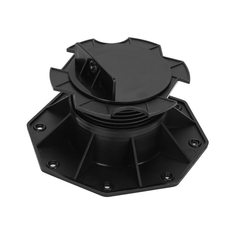 Tubiaz - Plot réglable 60-140mm Plot lambourde reglable, Plot terrasse bois ou composite, 50 pieces