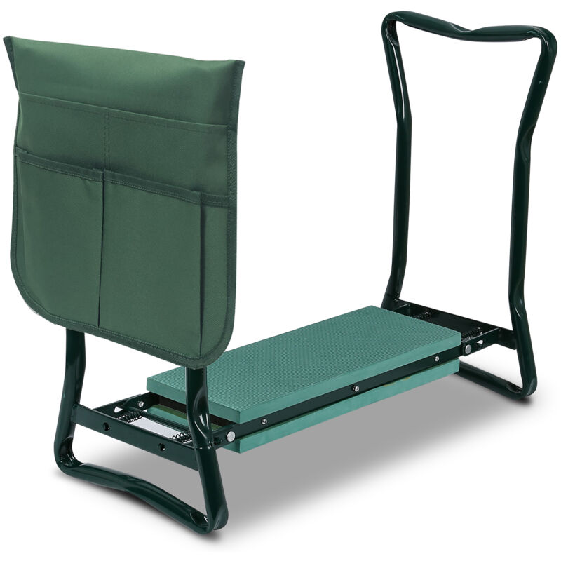 Tabouret de Jardin Pliable - Banc de jardinage - Banc Agenouilloir de Jardin - Siège de Jardin - Confortable et antidérapant - Tubiaz