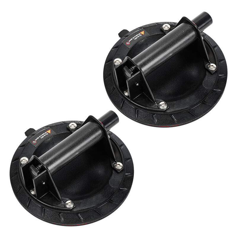 Ventouses abs Industrielle Vide Ventouse Vitre Professionnelle dallesVentouse à pompe en verre Capacité de Charge de 120kg 2x Sans manomètre - Tubiaz