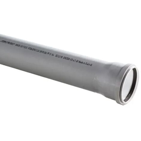 Tubo 1 bicchiere ad innesto in pp con guarnizione serie ed tech ø160 mt 2 WAVIN