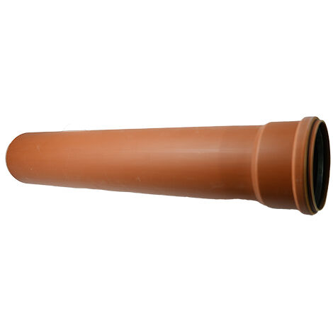 TUBO 1 BICCHIERE RAL 8023 Diam. 100 lungh. 2000