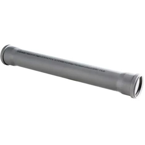 Tubo 2 bicchieri ad innesto in pp con guarnizione serie ed tech ø40 mt 0,5 WAVIN
