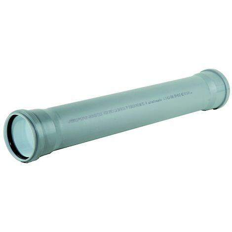 TUBO 2 BICCHIERI AD INNESTO IN PP CON GUARNIZIONE SERIE ED TECH ø40 MT 2   WAVIN ITALIA S.P.A.