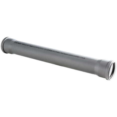 TUBO 2 BICCHIERI AD INNESTO IN PP CON GUARNIZIONE SERIE ED TECH - ø75 MT 2  - WAV