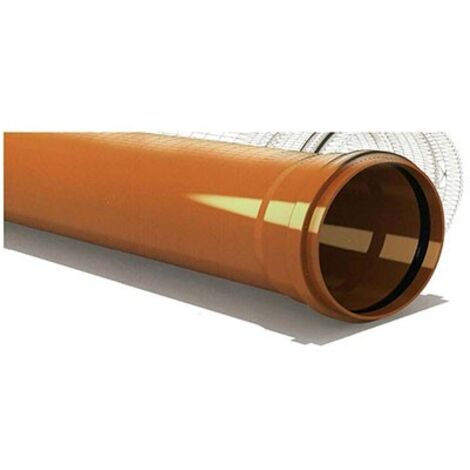 TUBO 2 BICCHIERI RAL  8023 Misura: Diam. 100 lungh. 500