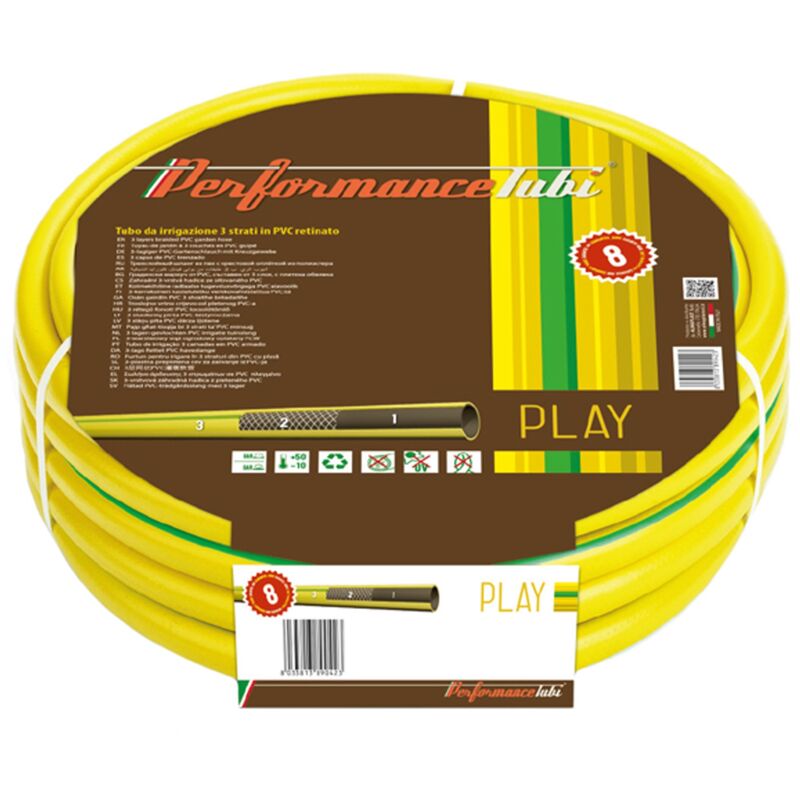 Almaplast Tubo Irrigazione Play Giardino 3 4 50 Metri Diametro 19 Mm