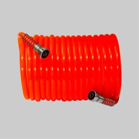 Tubo a spirale con raccordi a baionetta ideal star ø 6x8 mm - 10 mt IDEAL STAR