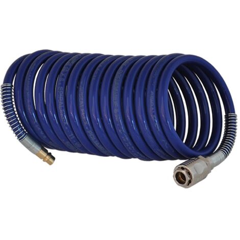 TUBO A SPIRALE IN NYLON RACCORDATO 8 x 6 MT 5 - DF 504050