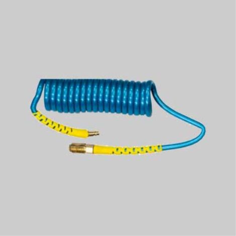 Tubo a spirale raccordato poliuretano ø 5x8 mm - 12 mt SPIRALFLEX