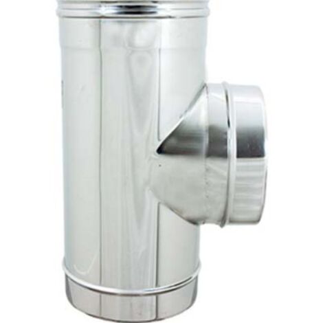 Tubo a tee 90° mmf acciaio inox aisi 304 cm 12 mmf Zincogroup