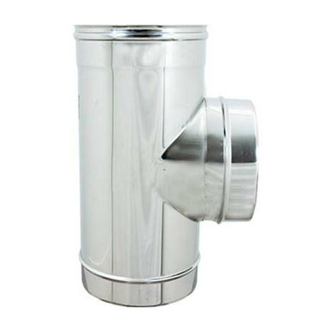 Tubo a tee 90° mmf acciaio inox aisi 304 cm 13 mmf Zincogroup