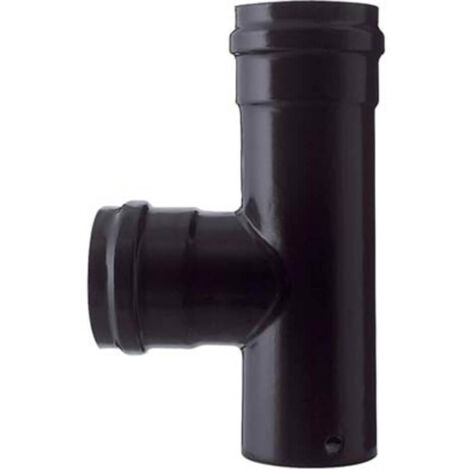 TUBO A TEE PELLET MFF NERO OPACO SAVE