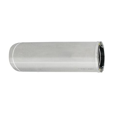 Tubo acciaio inox 316L doppia parete 0.50m - Diametro interno 250mm, esterno 300mm