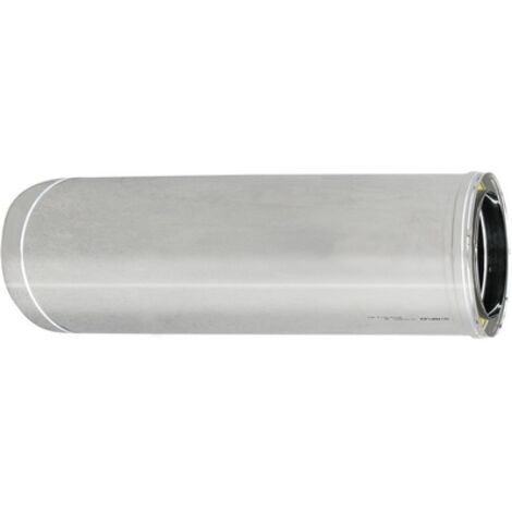 Tubo acciaio inox 316l doppia parete mt 1  D. Int. 200 - D. Est. 250DK