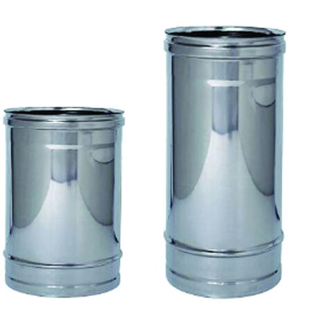 TUBO ACCIAIO INOX AISI 304 MONOPARETE SPESSORE MM.0,5  ø mm.300  cm.50