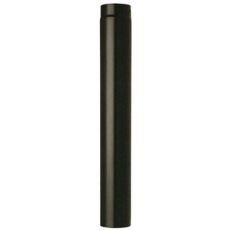 tubo acciaio porcellanato nero 100 cm 20 cm 200 mm stufa legna pellet