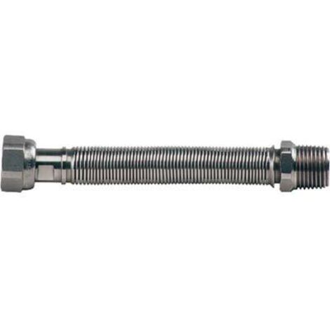 TUBO ACQUA FLESSIBILE ESTENSIBILE MF - INOX 316 1/2MF CM 10/20- 2 pezzi