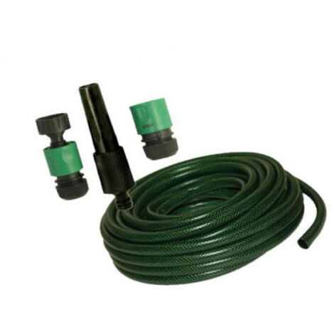 IRIS GARDEN TUBO ACQUA RETINATO ANTIGELO MT 15 CON LANCIA PER INNAFFIARE PIANTE FIORI 50016